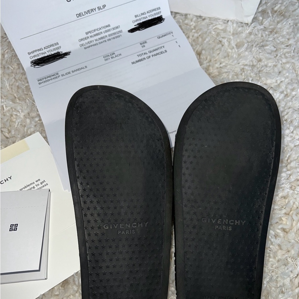 Authentic Givenchy Slides Size 39. - image 3